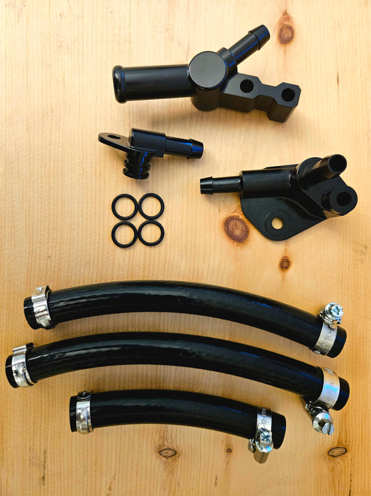 Metal Turbo coolant lines Mercedes-Benz M157/M278, Type W