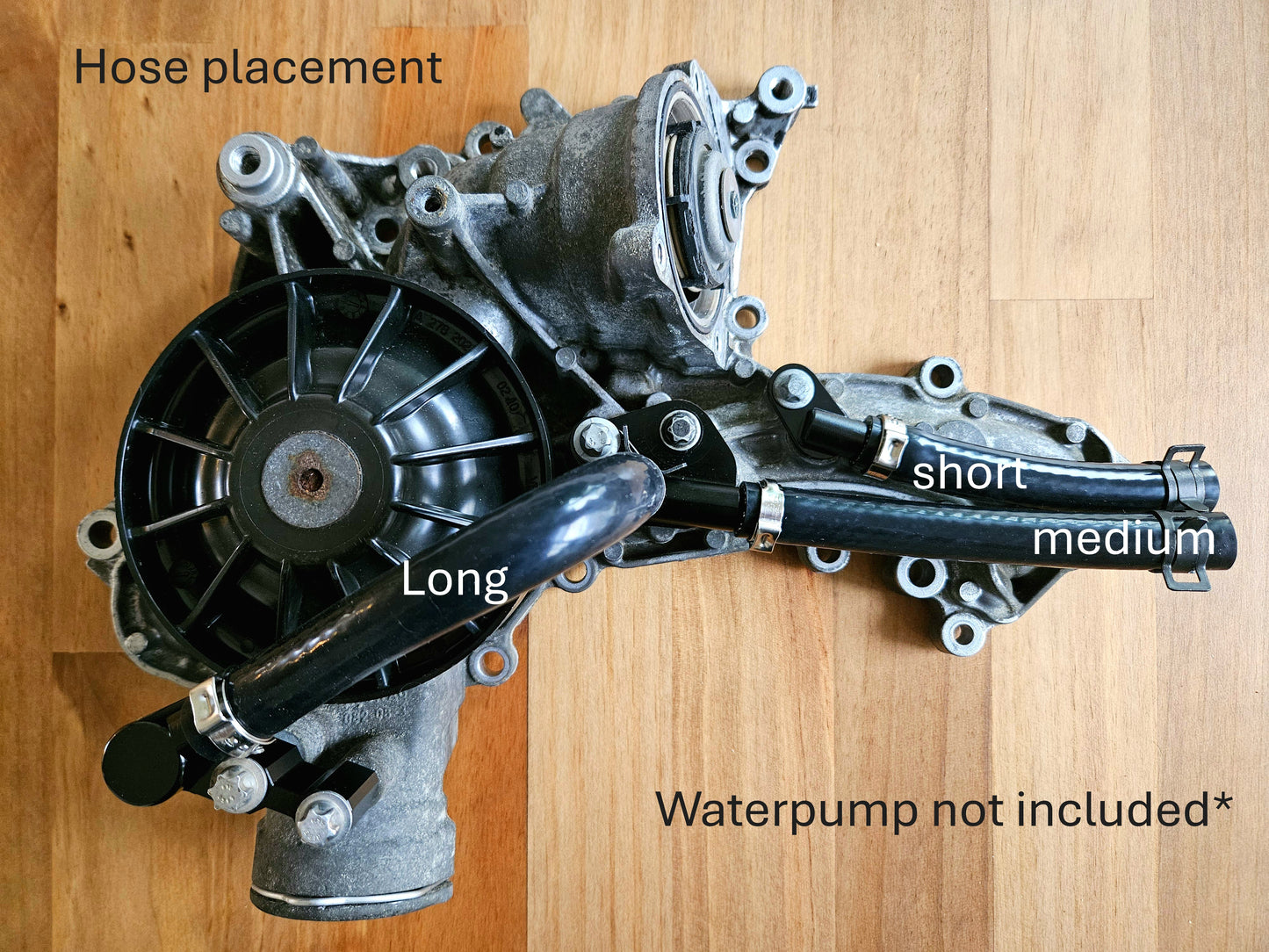 Mercedes-Benz M157/M278 Turbo Coolant Fittings